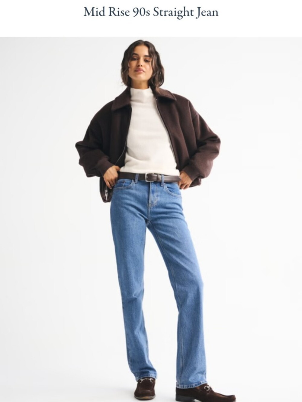 Classic 90s Straight-Leg Jeans